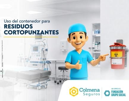 Uso seguro de contenedor - Salud