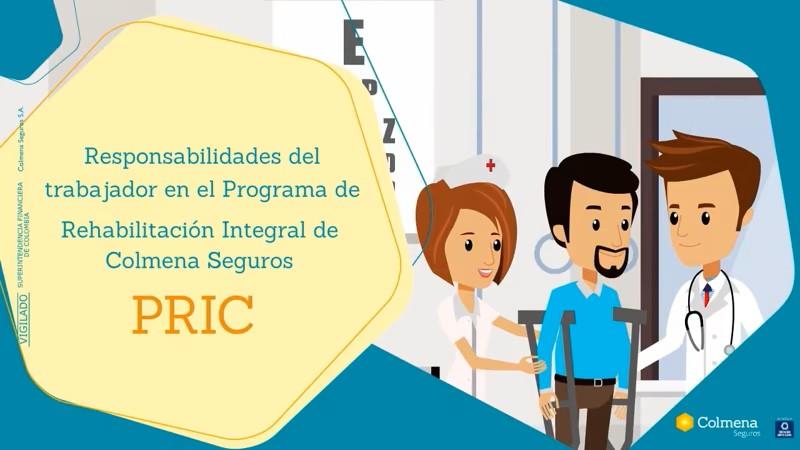 Responsabilidades del trabajador en el programa de Rehabilitación Integral de Colmena Seguros PRIC