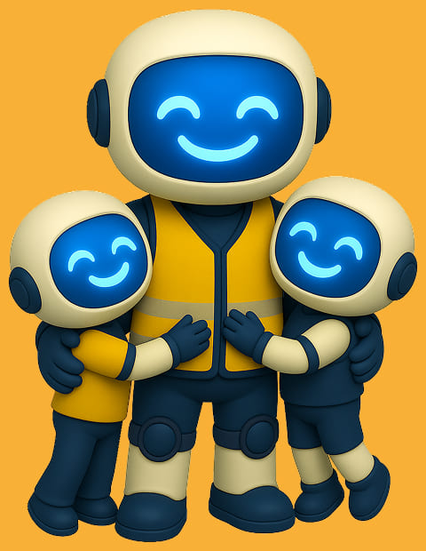 Carlos con su familia