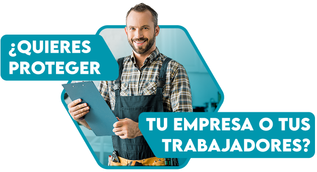 Trabajador con la lista de sus empleados